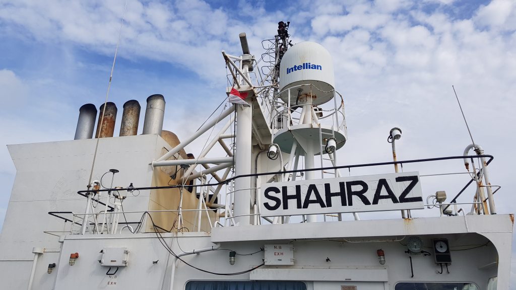 Positioning Survey Services for MV Shahraz Salvage
